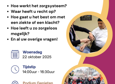 informatiebijeenkomst ouderen en mantelzorgers oktober 2025