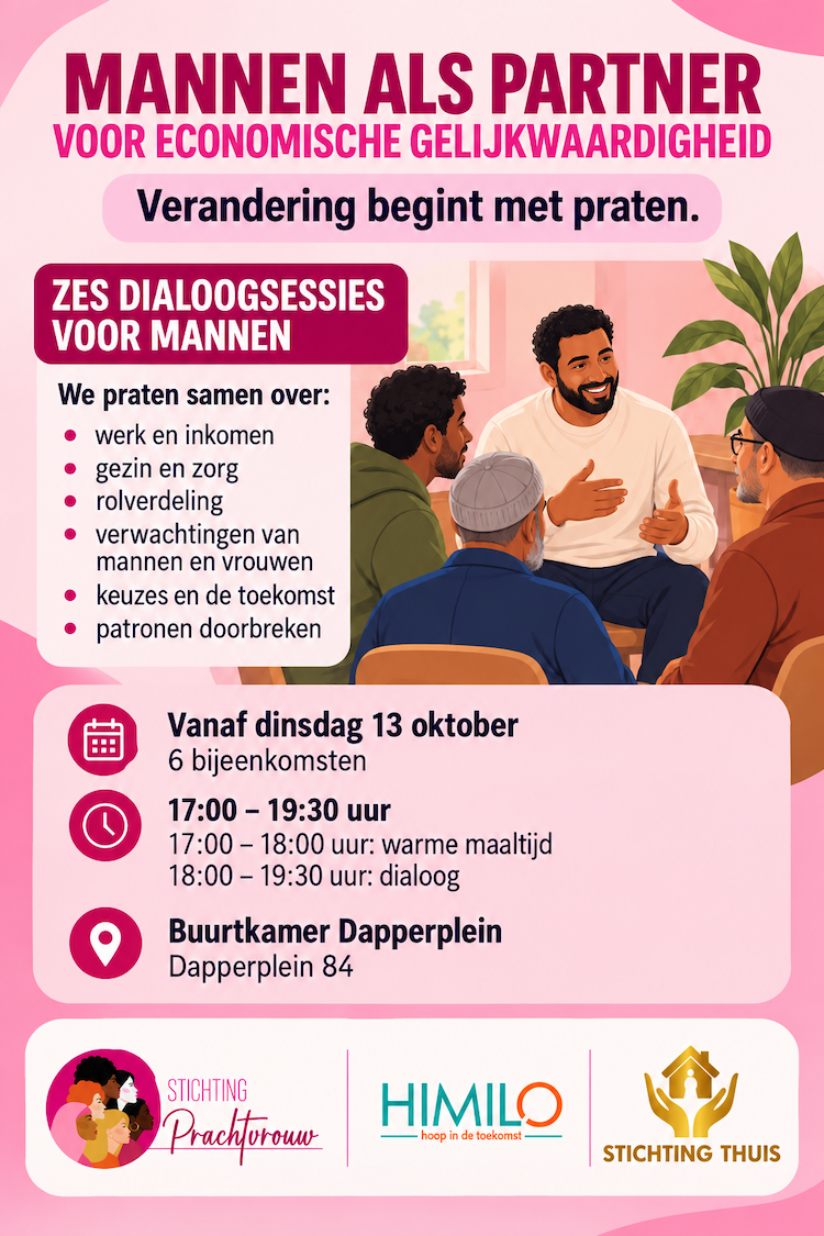Mannen als partner voor economische gelijkwaardigheid